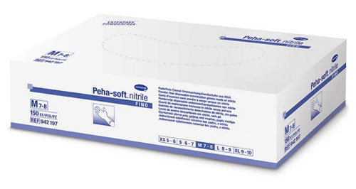 Latexfreie Einmal-Untersuchungs- und Schutzhandschuhe - Peha-soft® nitrile fino